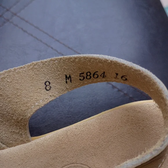 NWT.Cherokee Elegant Beige Slingback Wedge Sandals Size 8. - Picture 7 of 7